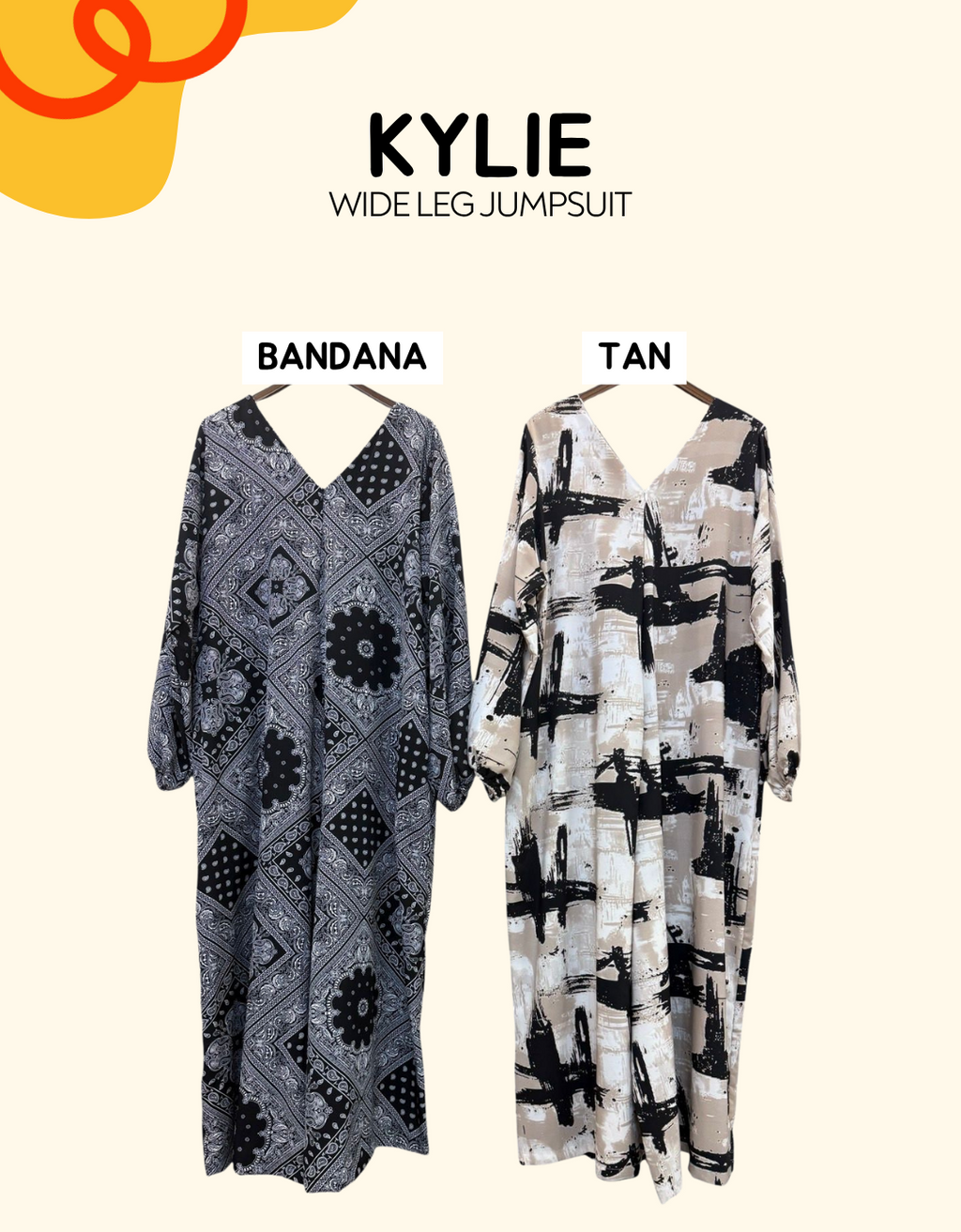Kylie Wide Leg Jumpsuit