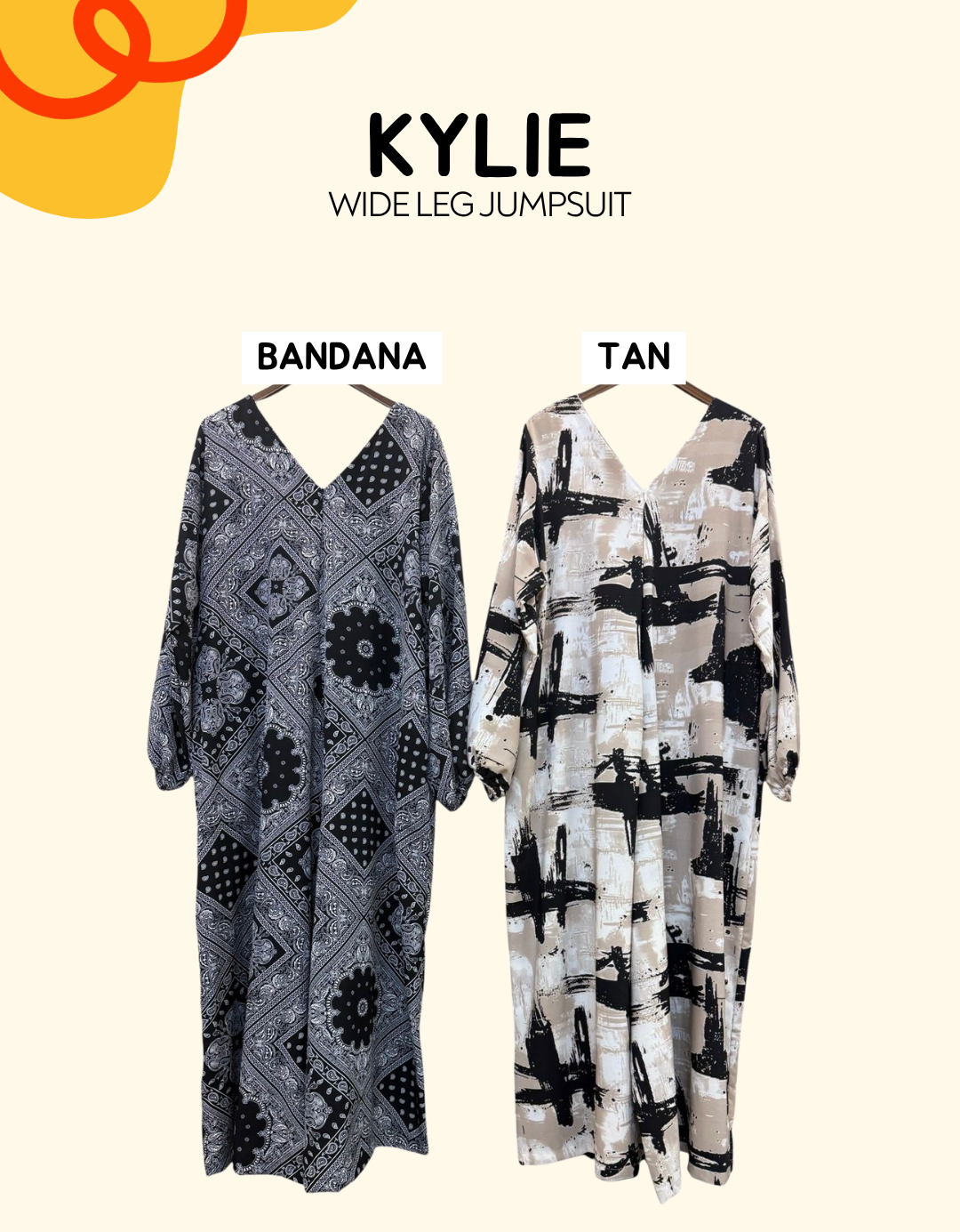 Kylie Wide Leg Jumpsuit