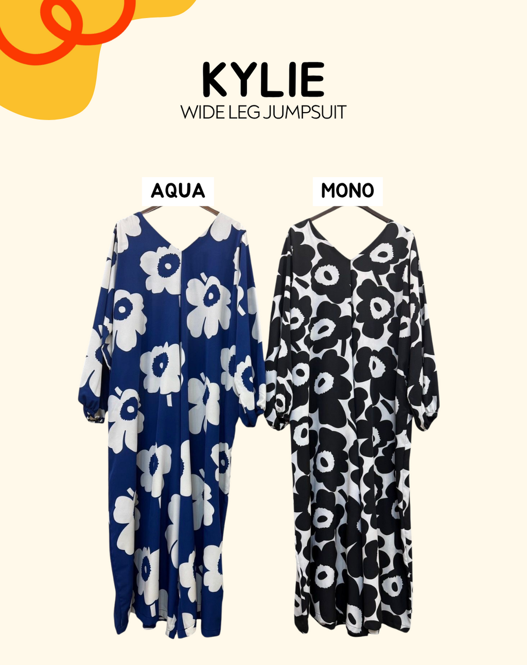 Kylie Wide Leg Jumpsuit