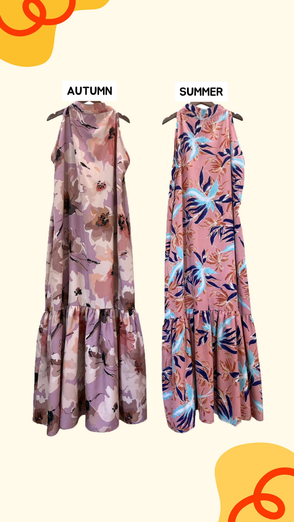 OH Sleeveless Halterneck Dress