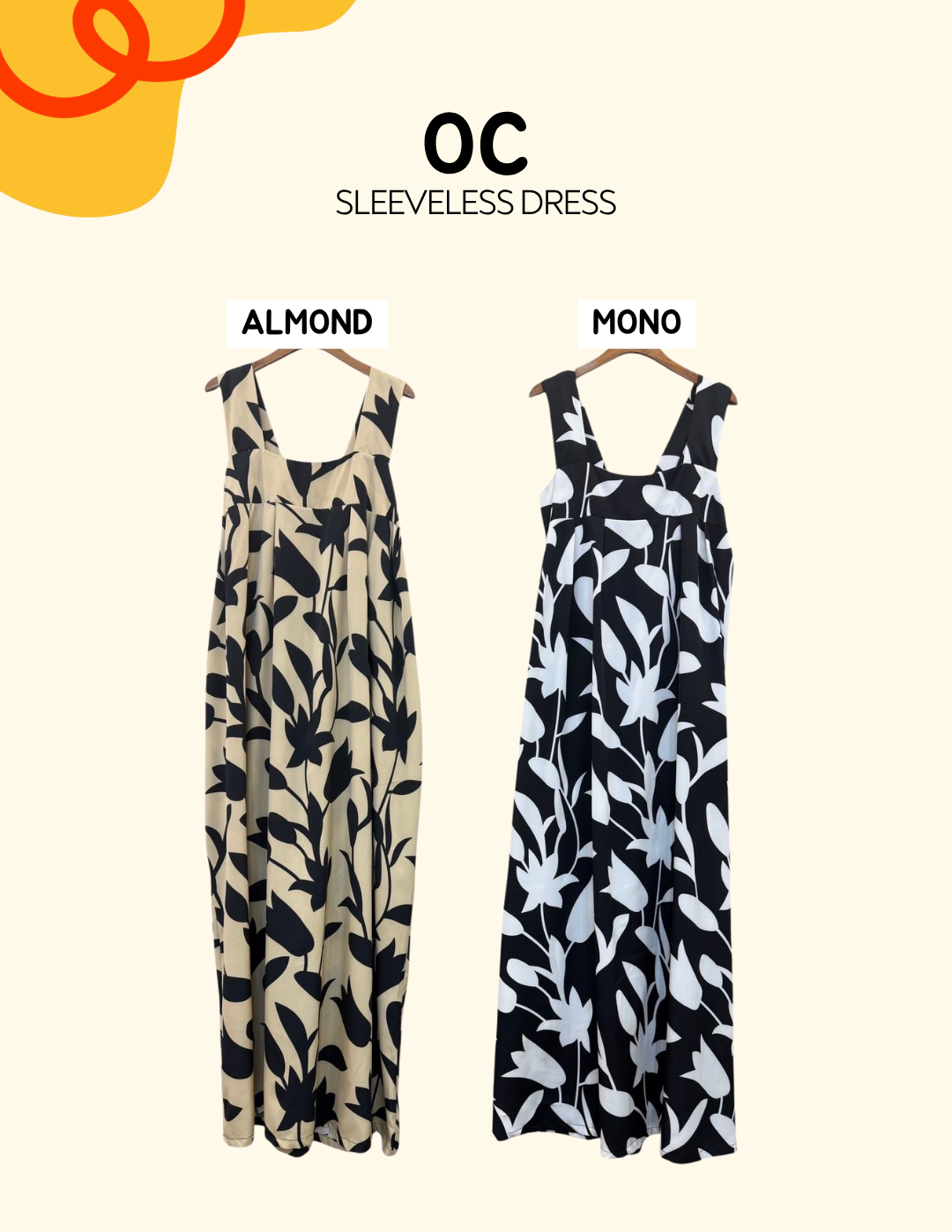 OC Sleeveless Ironless Dress