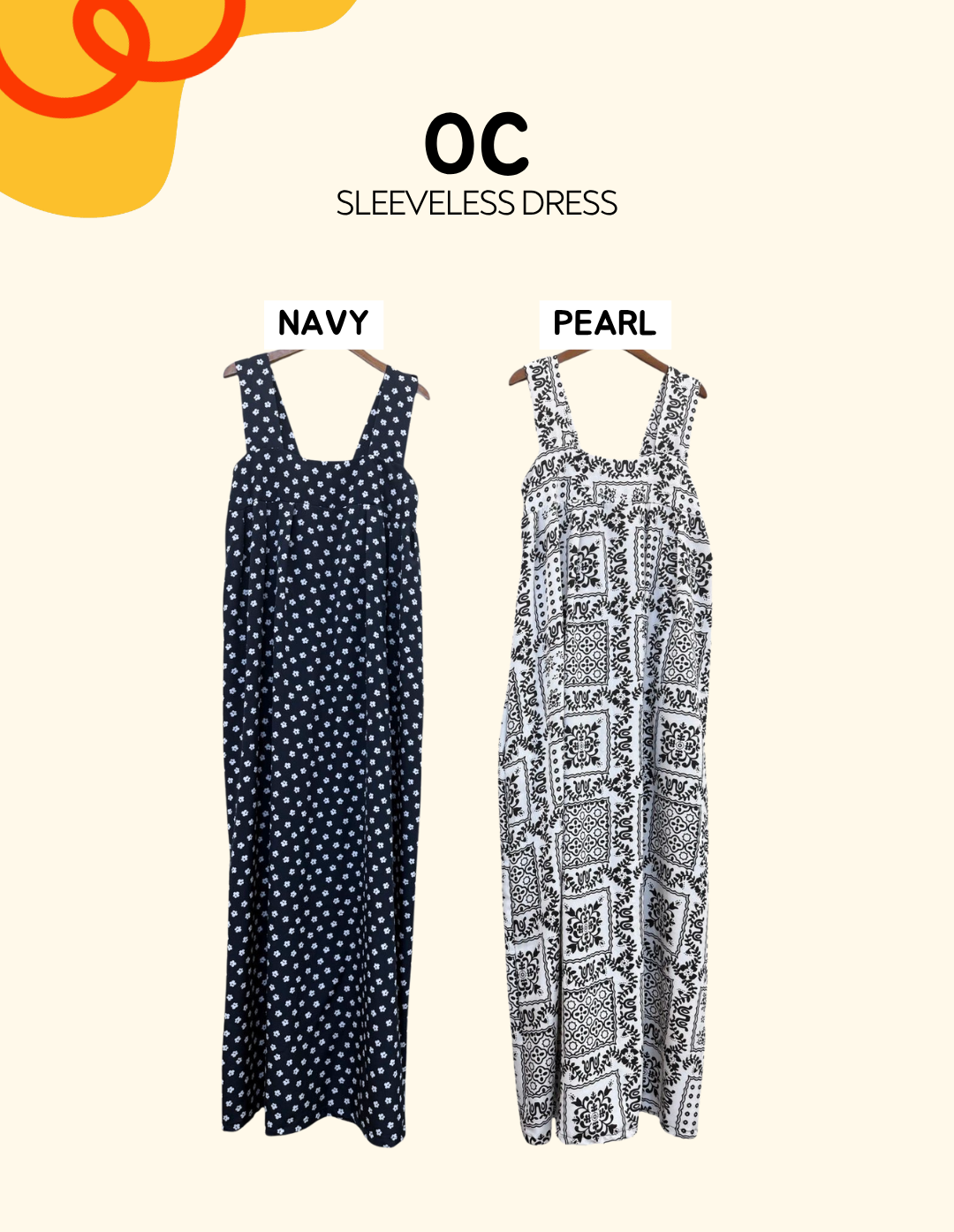 OC Sleeveless Ironless Dress