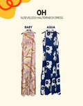 OH Sleeveless Halterneck Dress