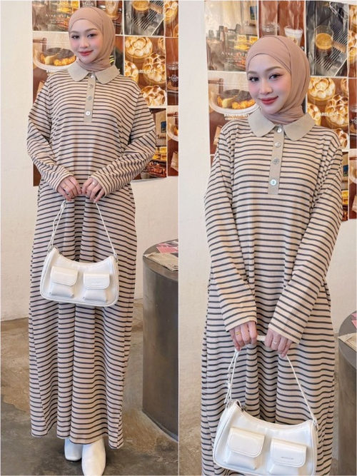 Bella Striped Dress
