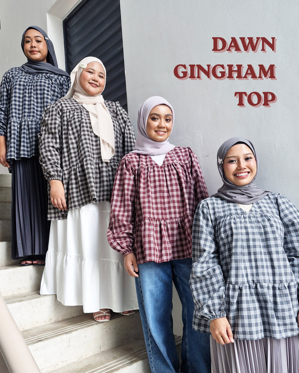 Dawn Gingham Top
