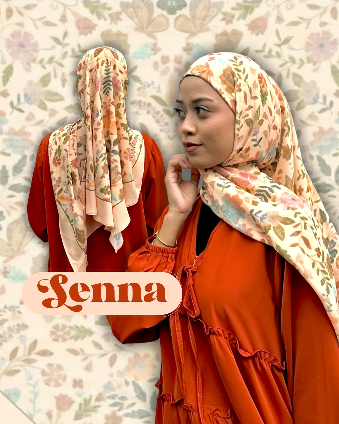 Secret Garden Hijab Collection (2M Shawl, 2M Shawl With Inner, 50" Bawal, 50" Instant Bawal With Inner)