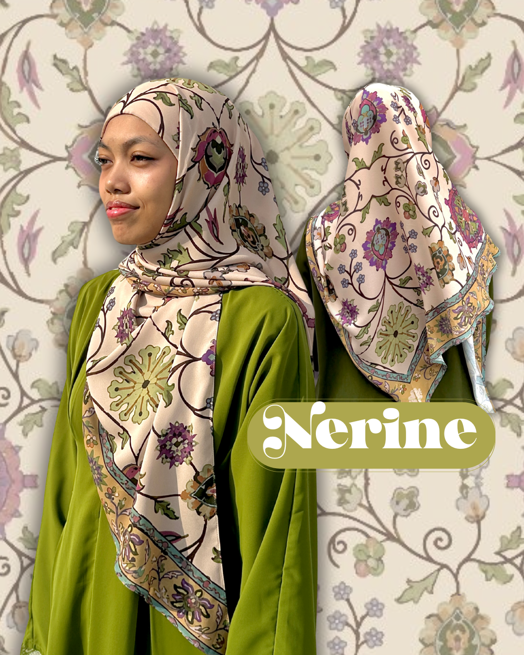 Secret Garden Hijab Collection (2M Shawl, 2M Shawl With Inner, 50" Bawal, 50" Instant Bawal With Inner)
