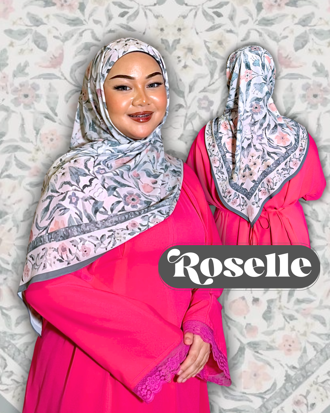 Secret Garden Hijab Collection (2M Shawl, 2M Shawl With Inner, 50" Bawal, 50" Instant Bawal With Inner)