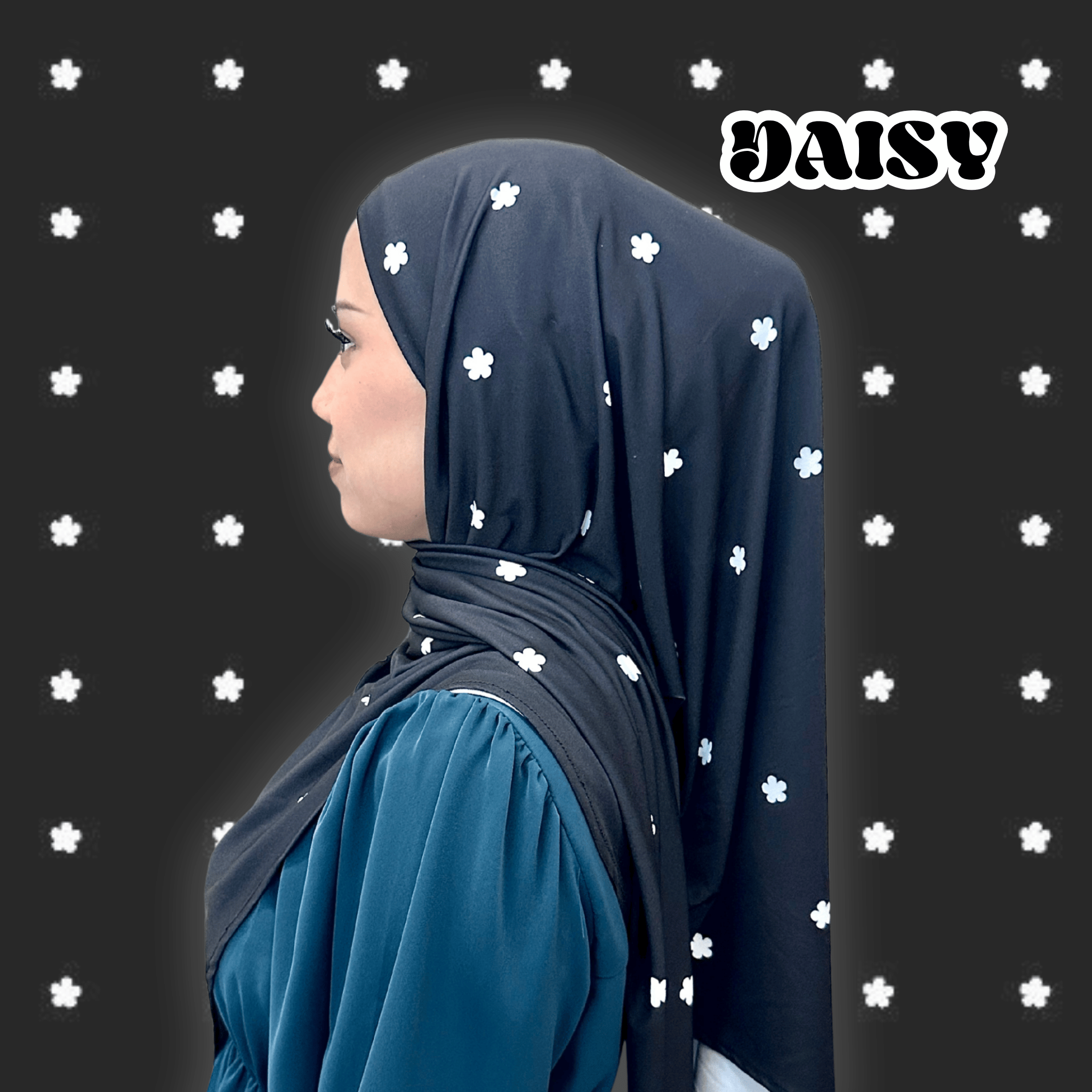 Jersey Triscarf with Attached Inner Tali (Stretchable & Ironless)