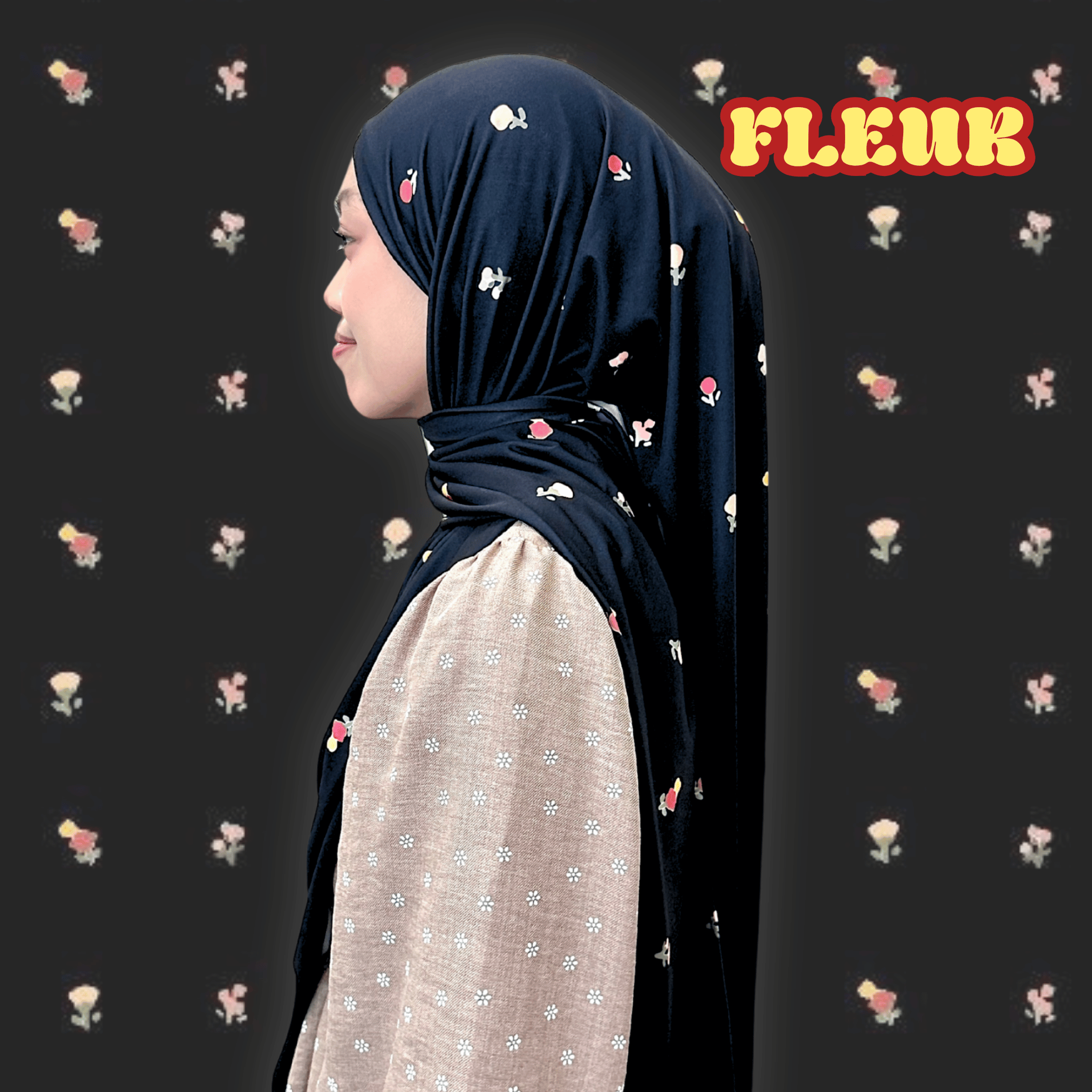 Jersey Triscarf with Attached Inner Tali (Stretchable & Ironless)