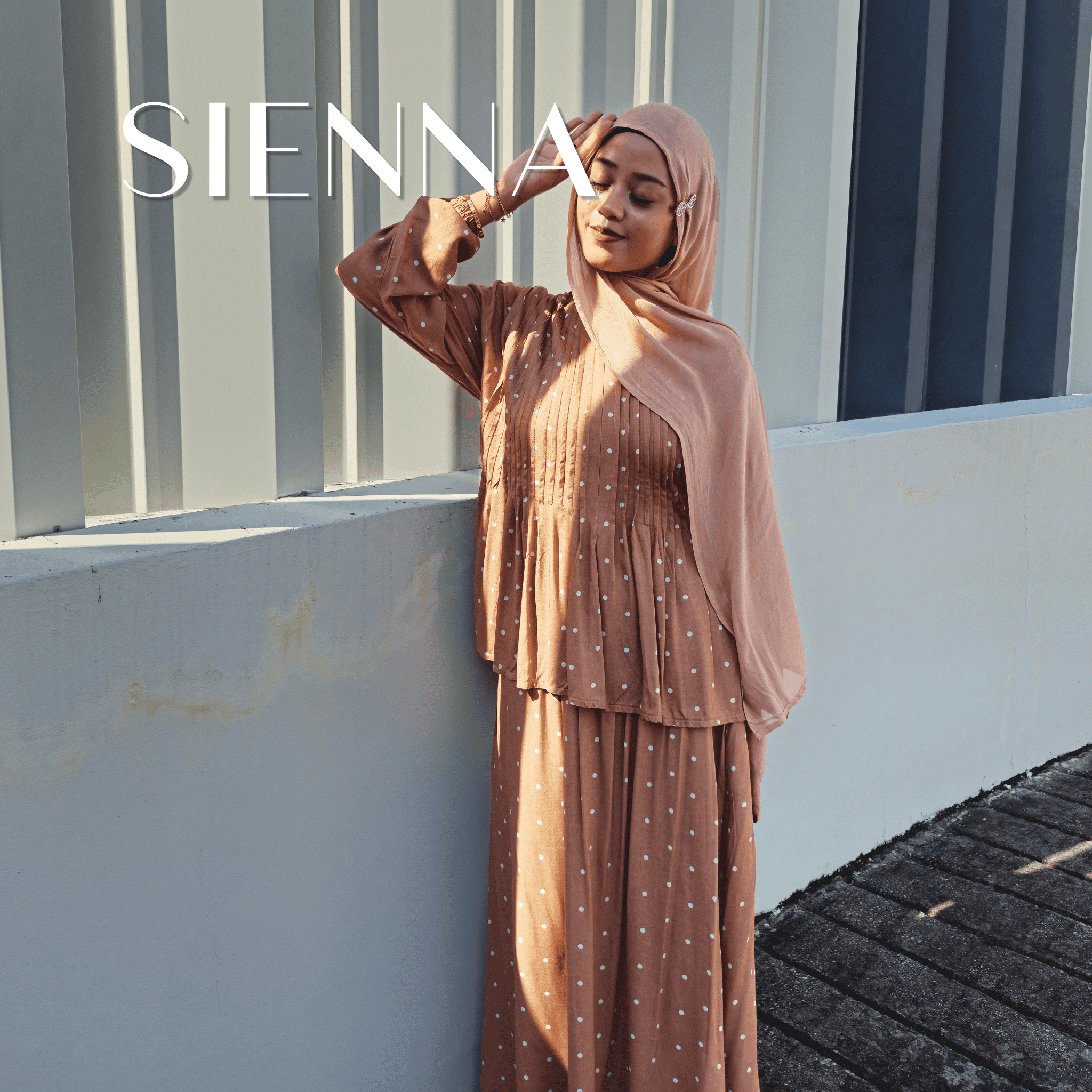 Freya Rayon Pleated Skirt Set
