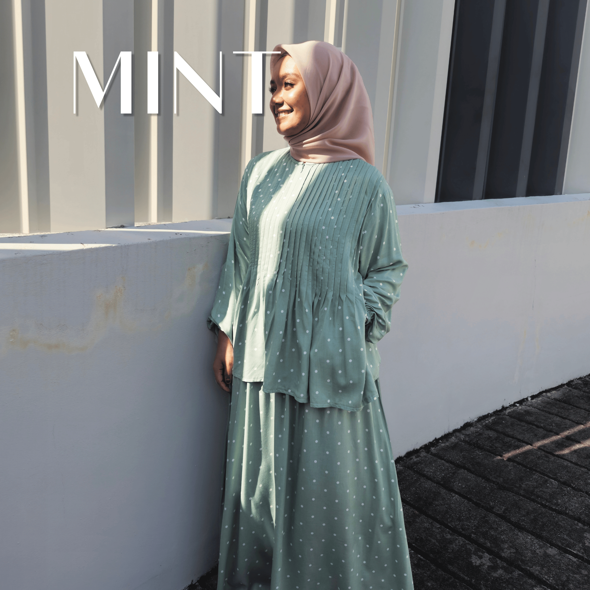 Freya Rayon Pleated Skirt Set