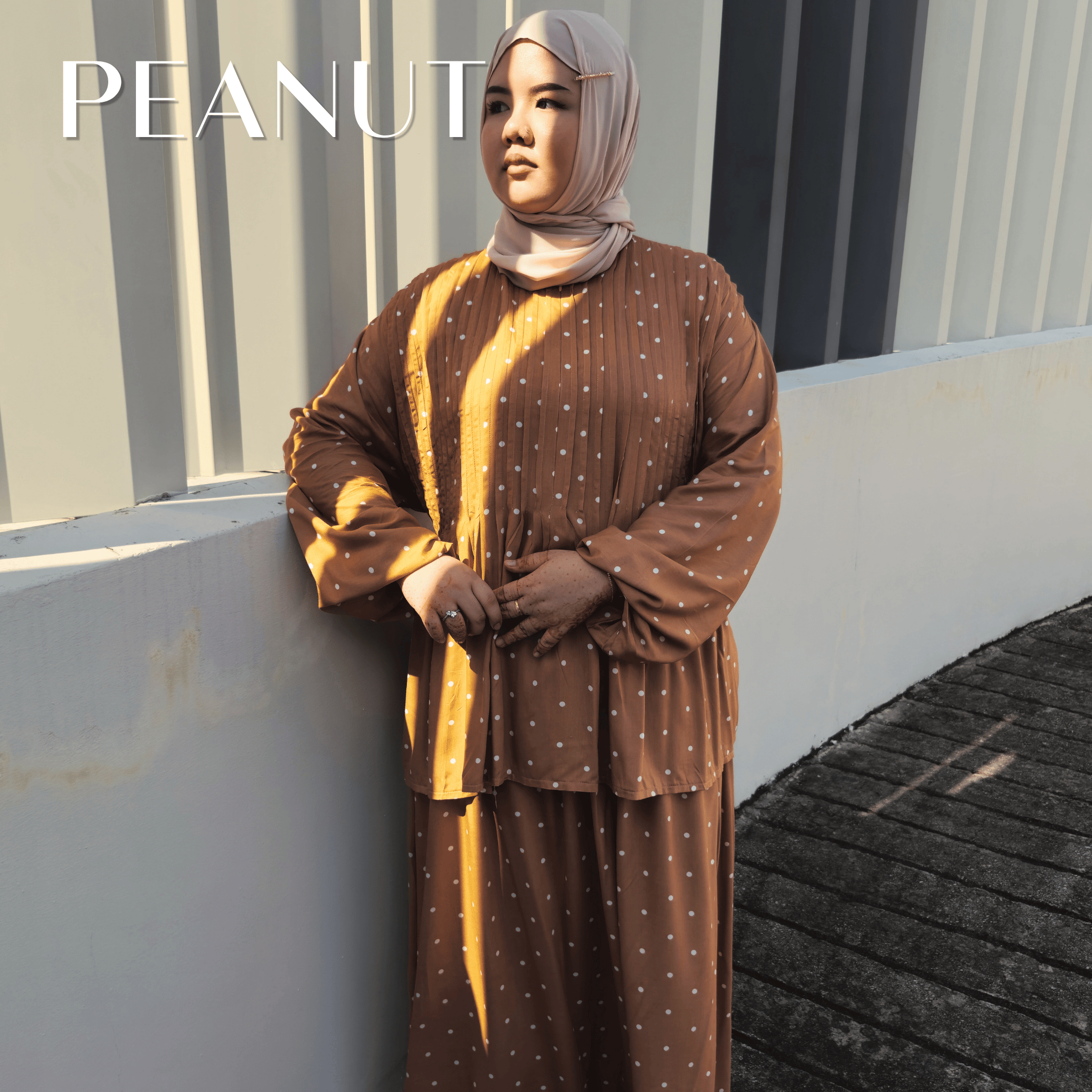Freya Rayon Pleated Skirt Set