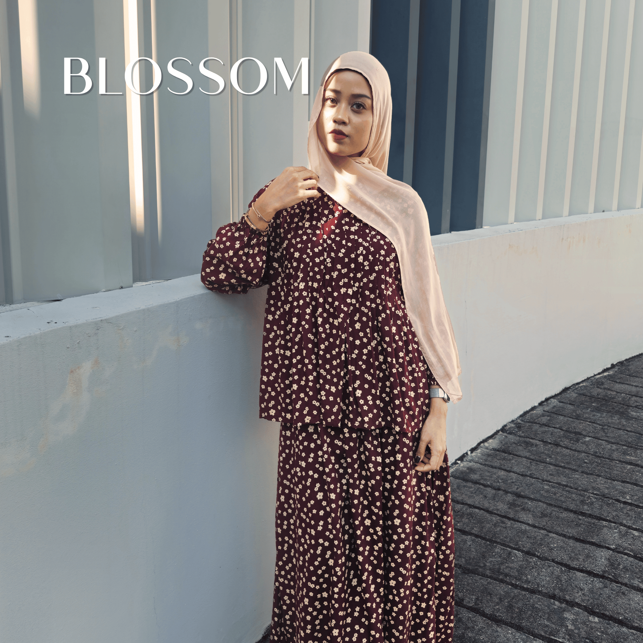 Freya Rayon Pleated Skirt Set