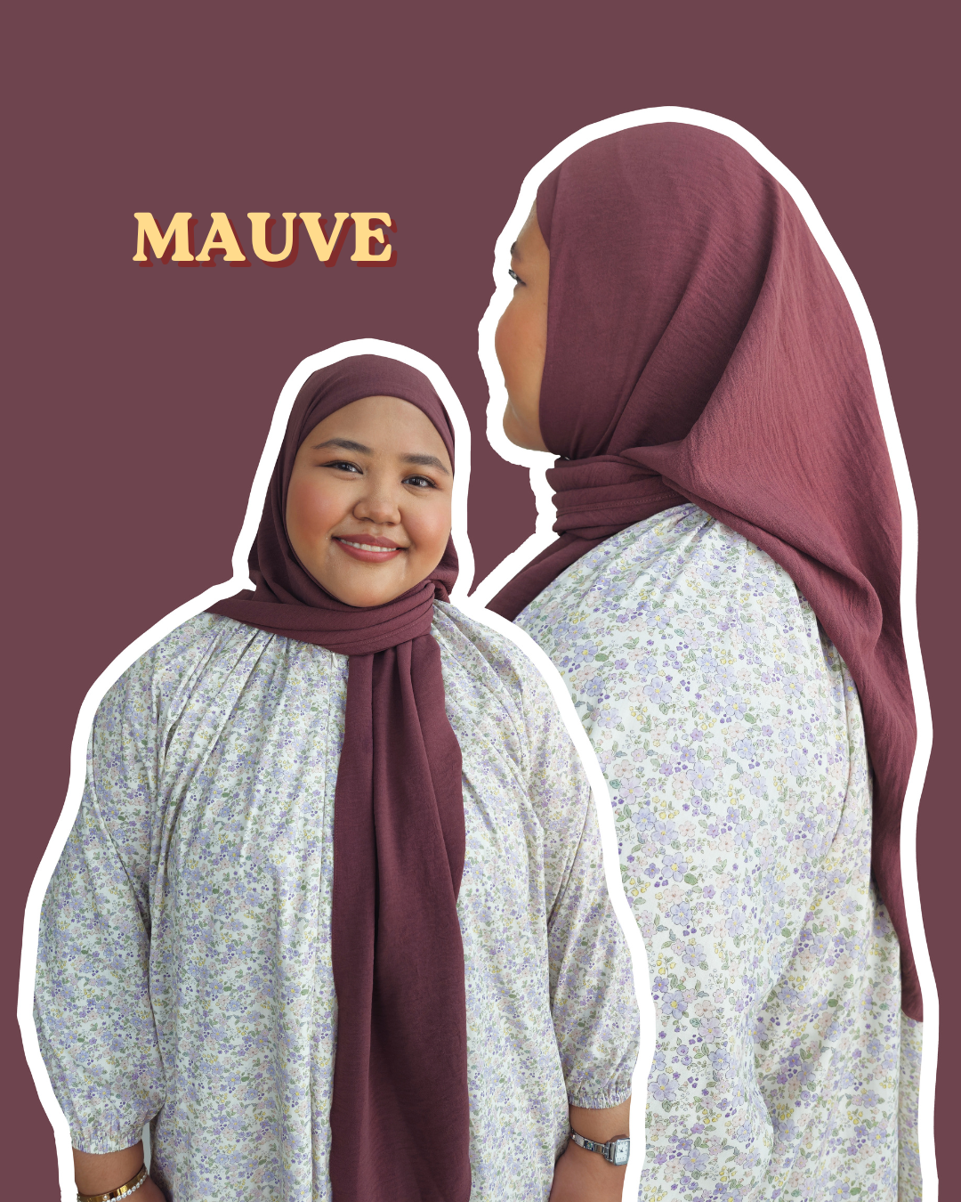 Plain Series: Instant Bawal Hijab in Crinkle