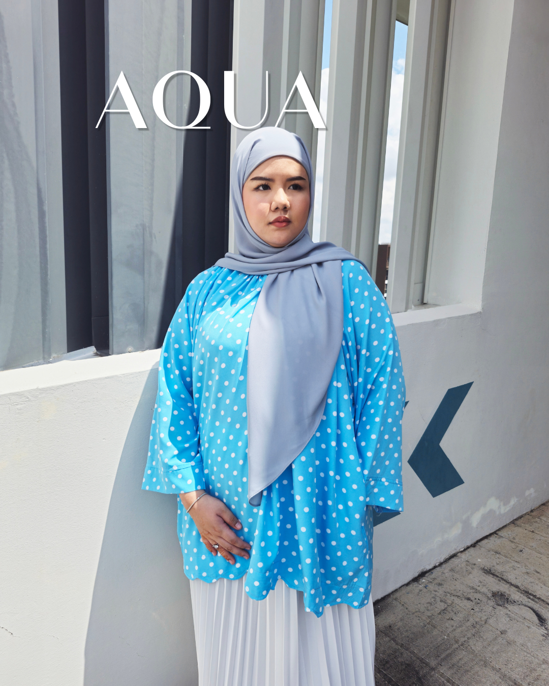 Ryla Raglan Scallop Tunic Top