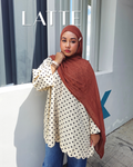 Ryla Raglan Scallop Tunic Top