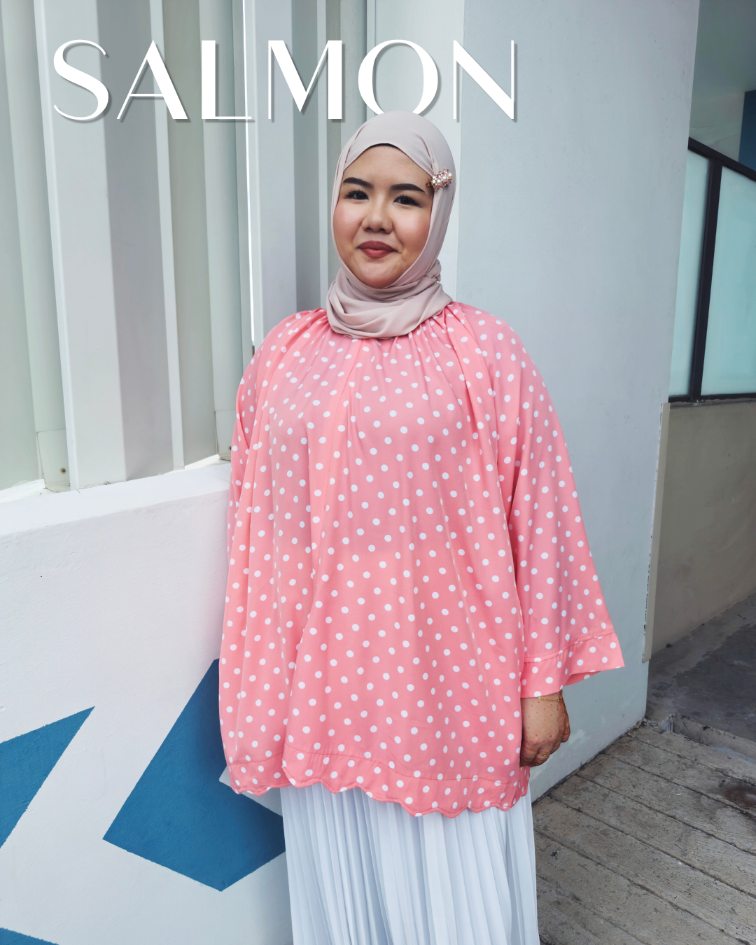 Ryla Raglan Scallop Tunic Top