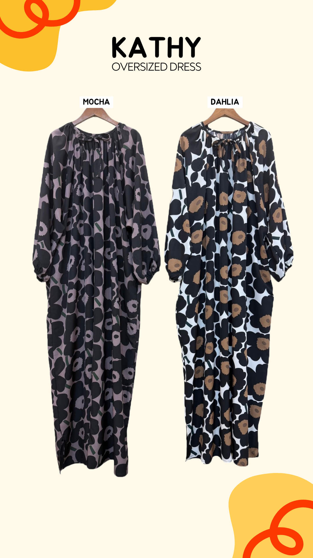 Kathy Oversized Ironless Dress