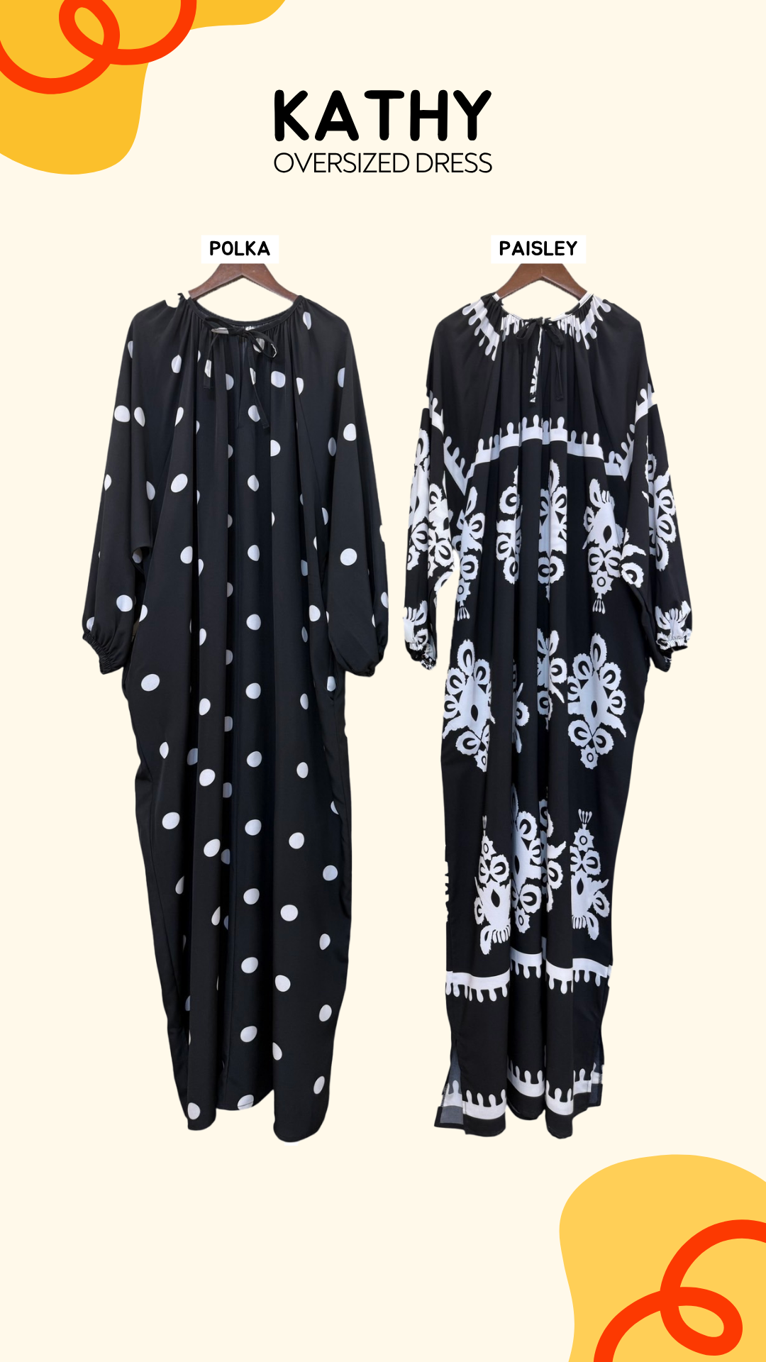 Kathy Oversized Ironless Dress