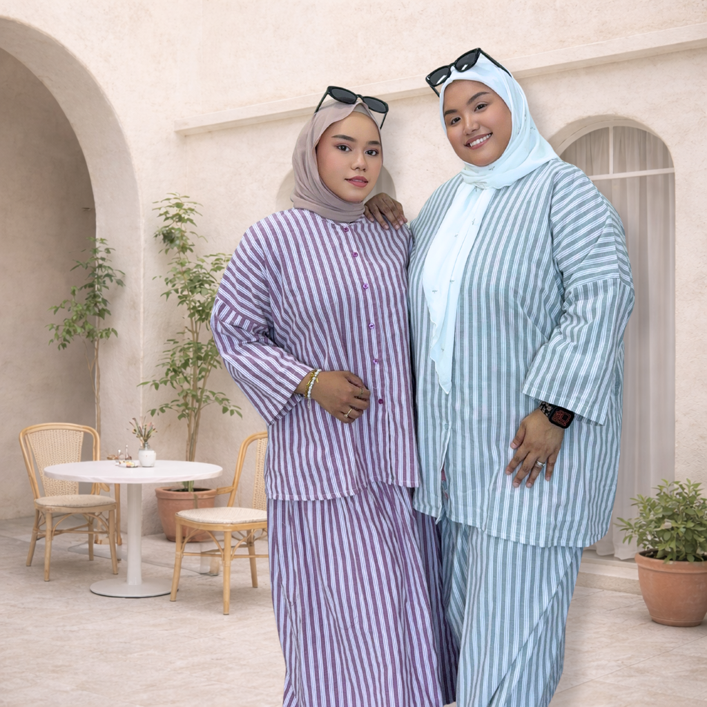 Shelly Stripes Opah Skirtset