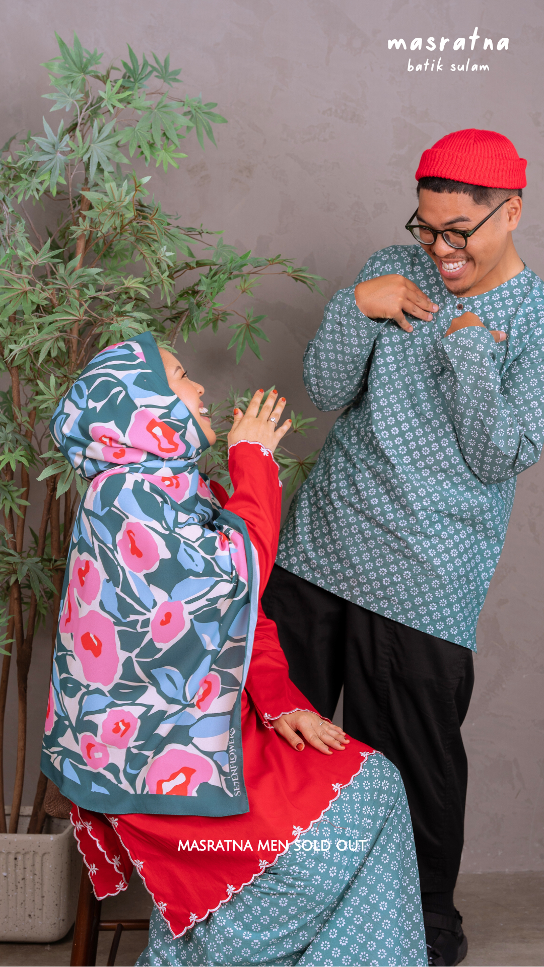 Mas Ratna Batik Sulam Kurung Raya