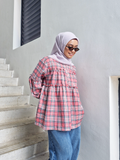 Noura Gingham Top