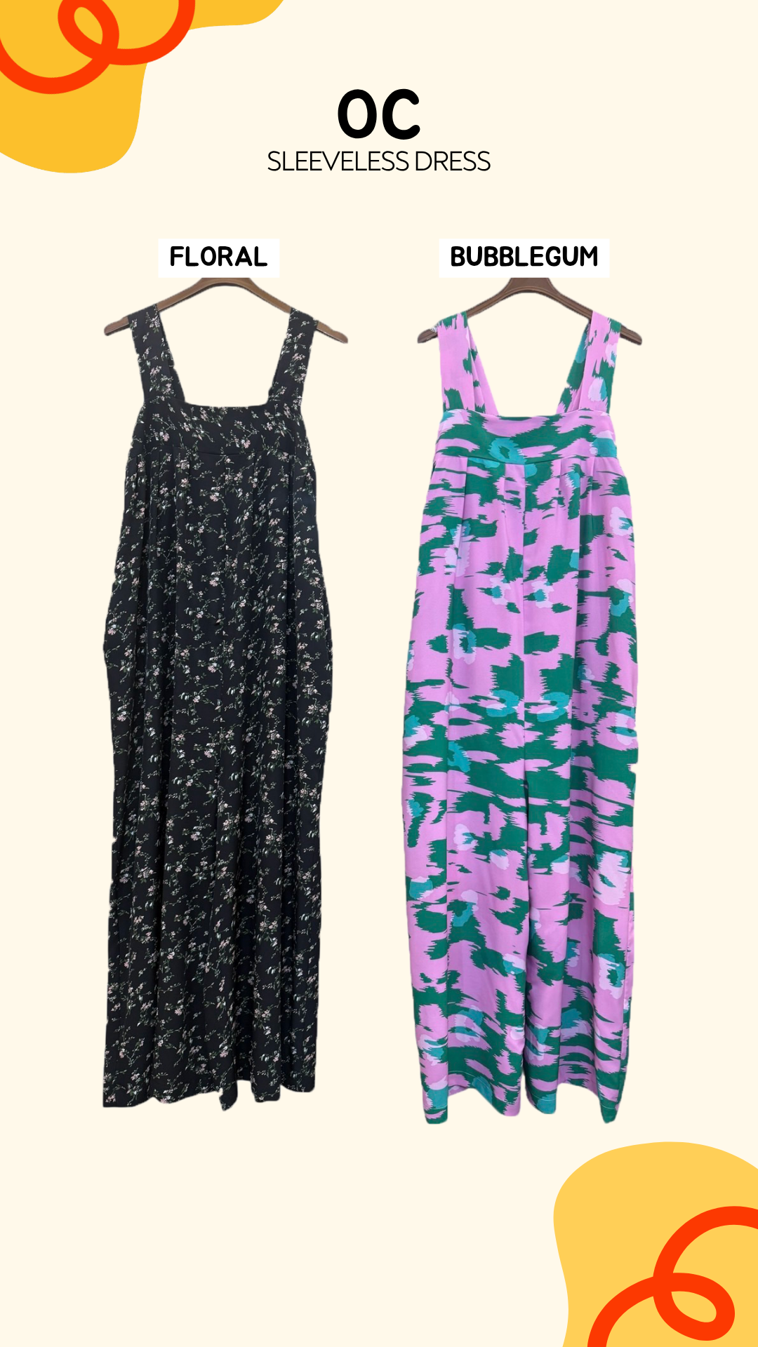OC Sleeveless Ironless Dress