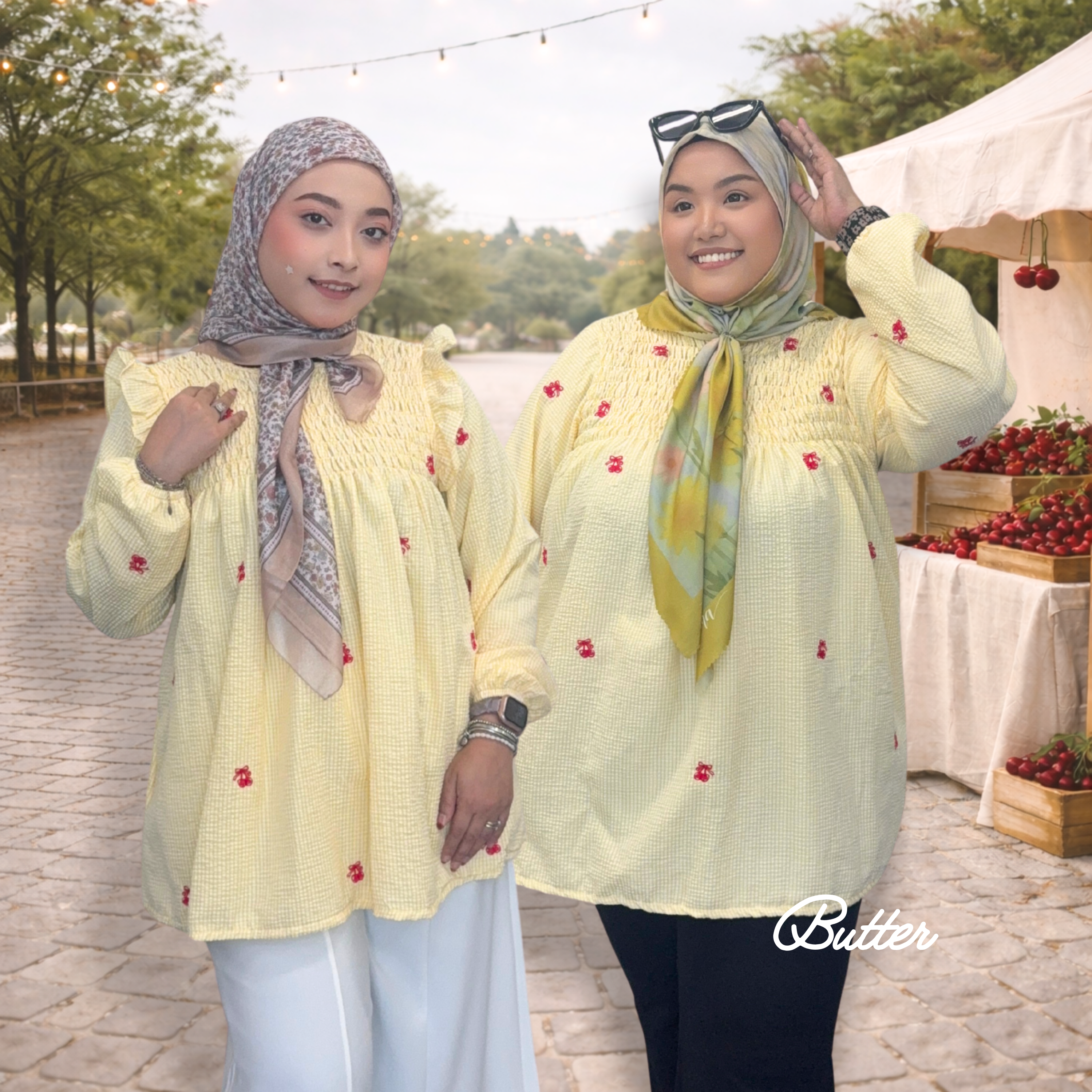 Cherie Smock Top