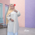 Neela Stripes Soft Linen Midi
