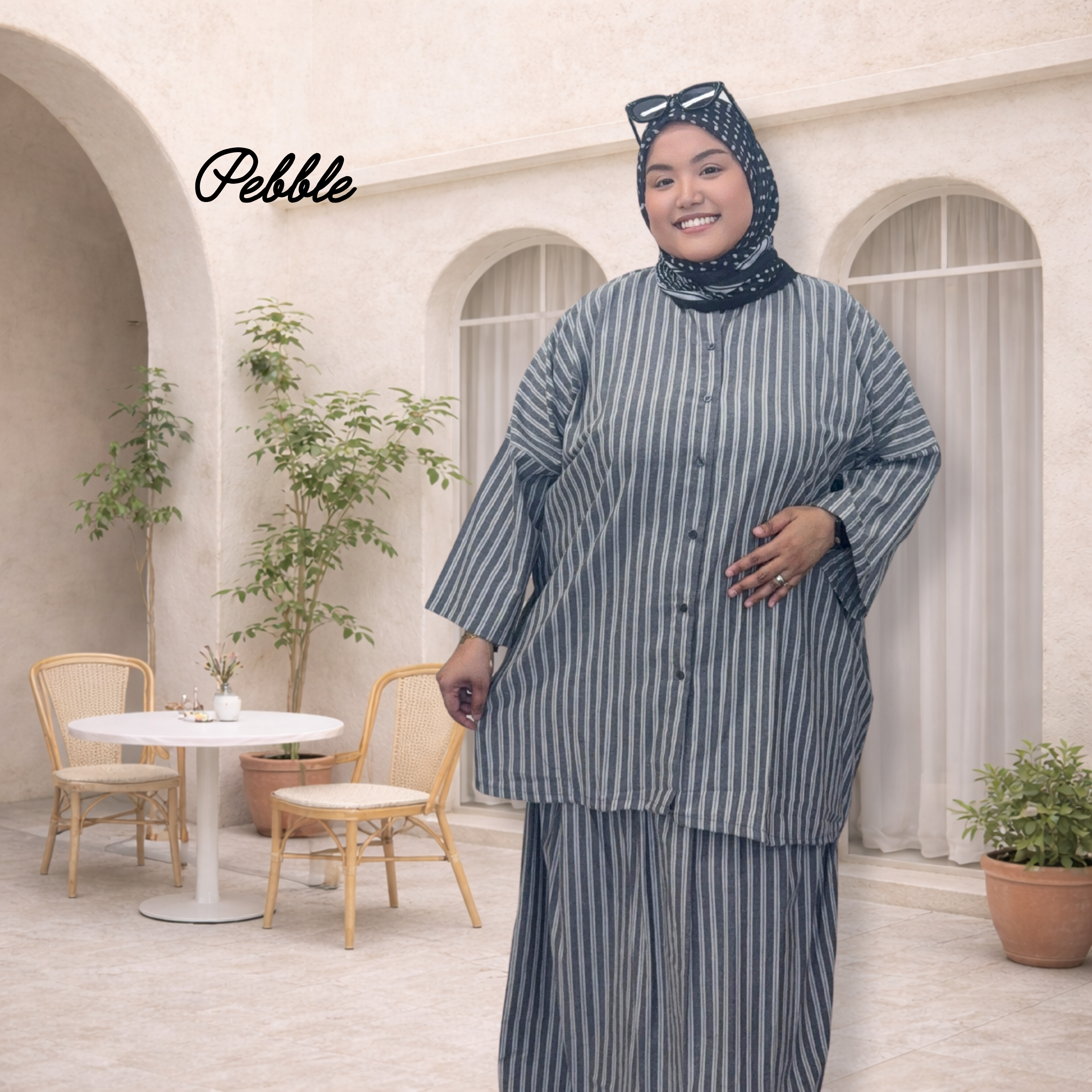 Shelly Stripes Opah Skirtset