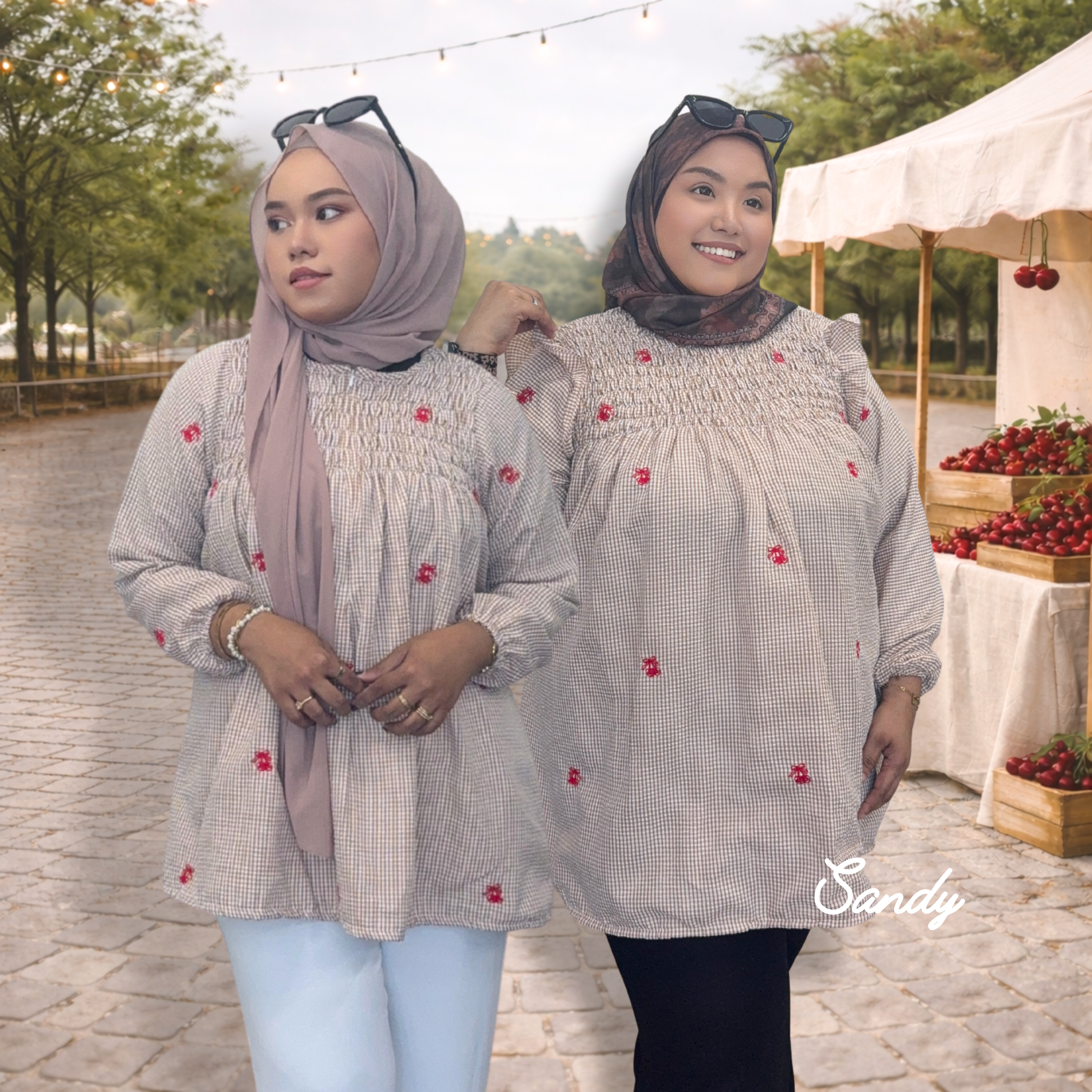 Cherie Smock Top