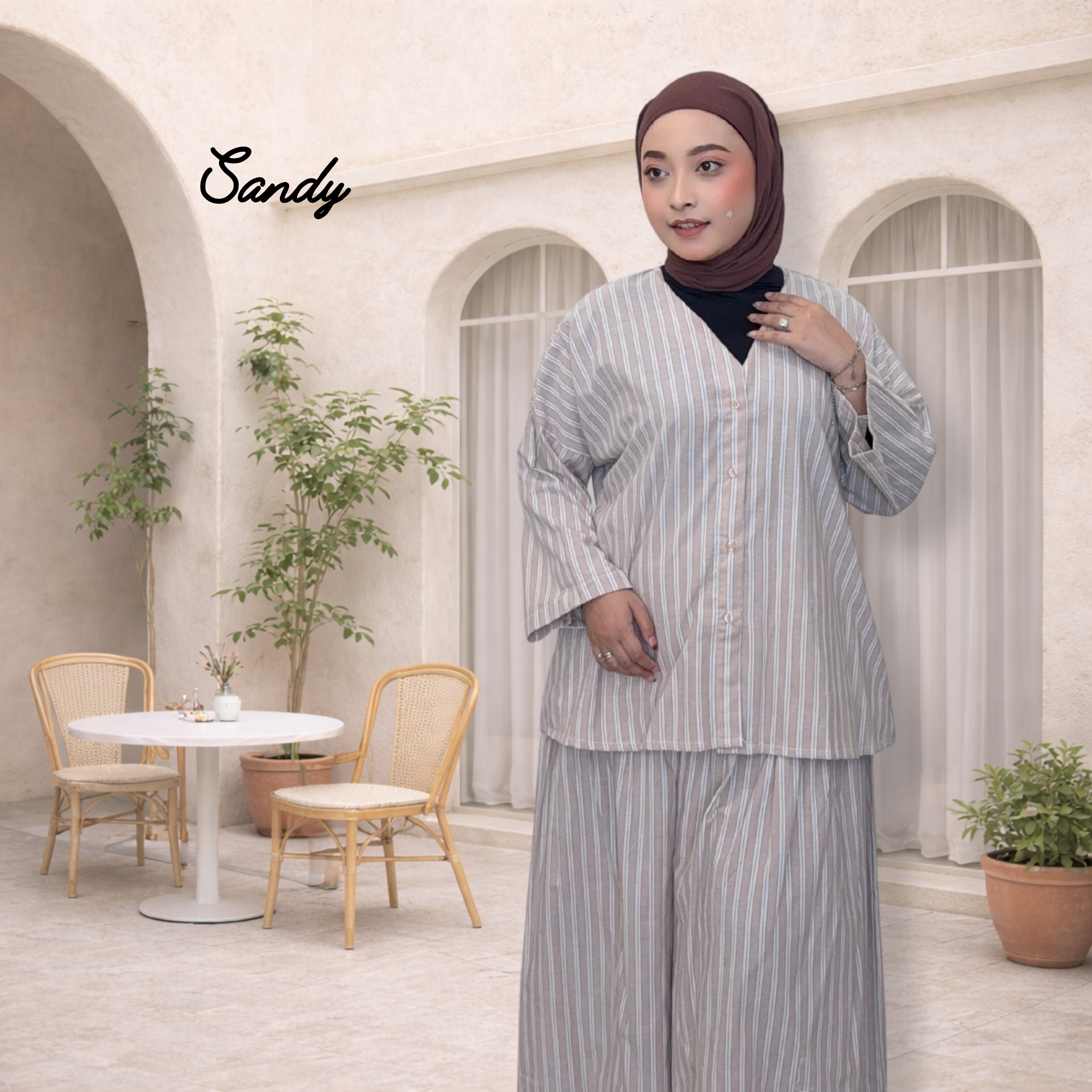 Shelly Stripes Opah Skirtset