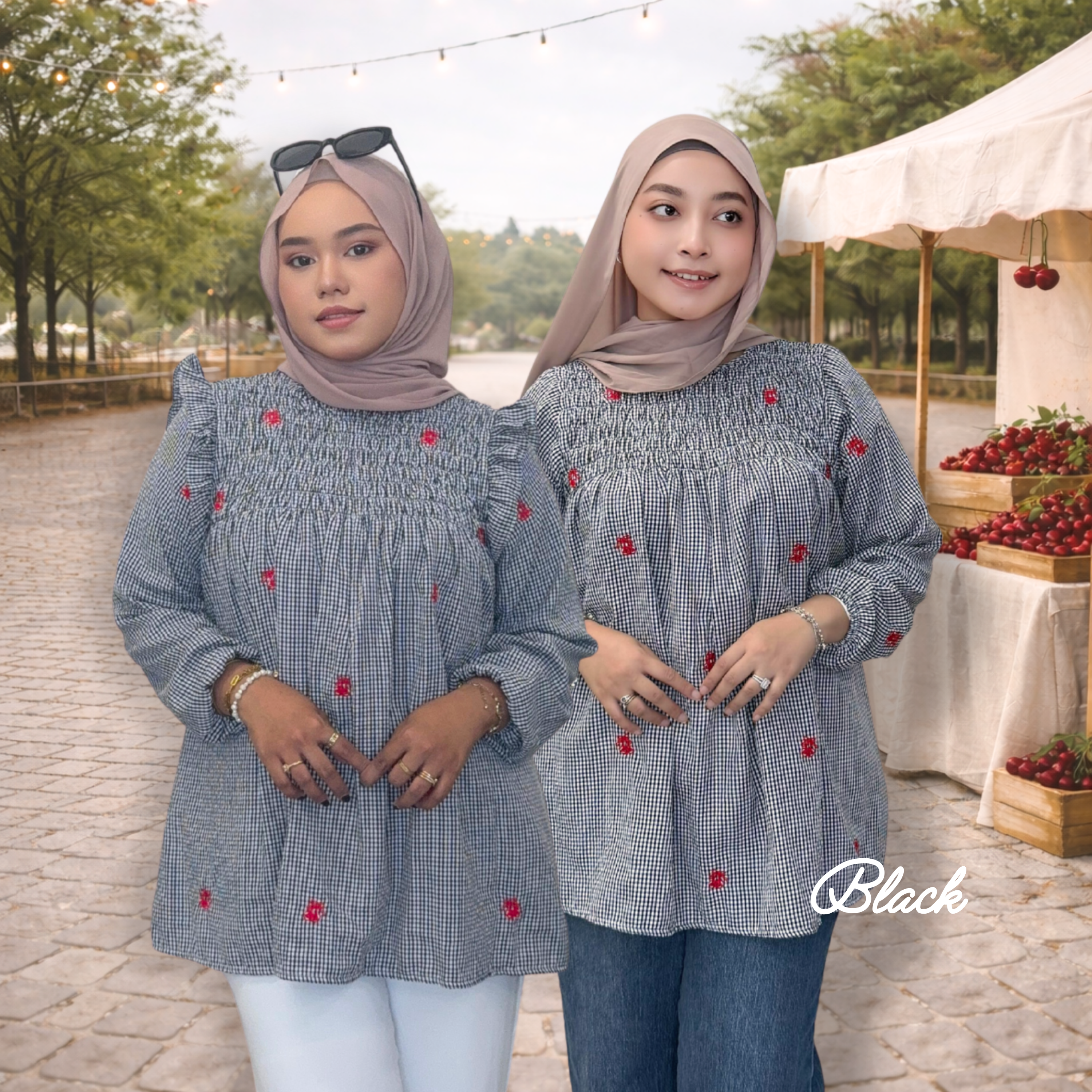 Cherie Smock Top