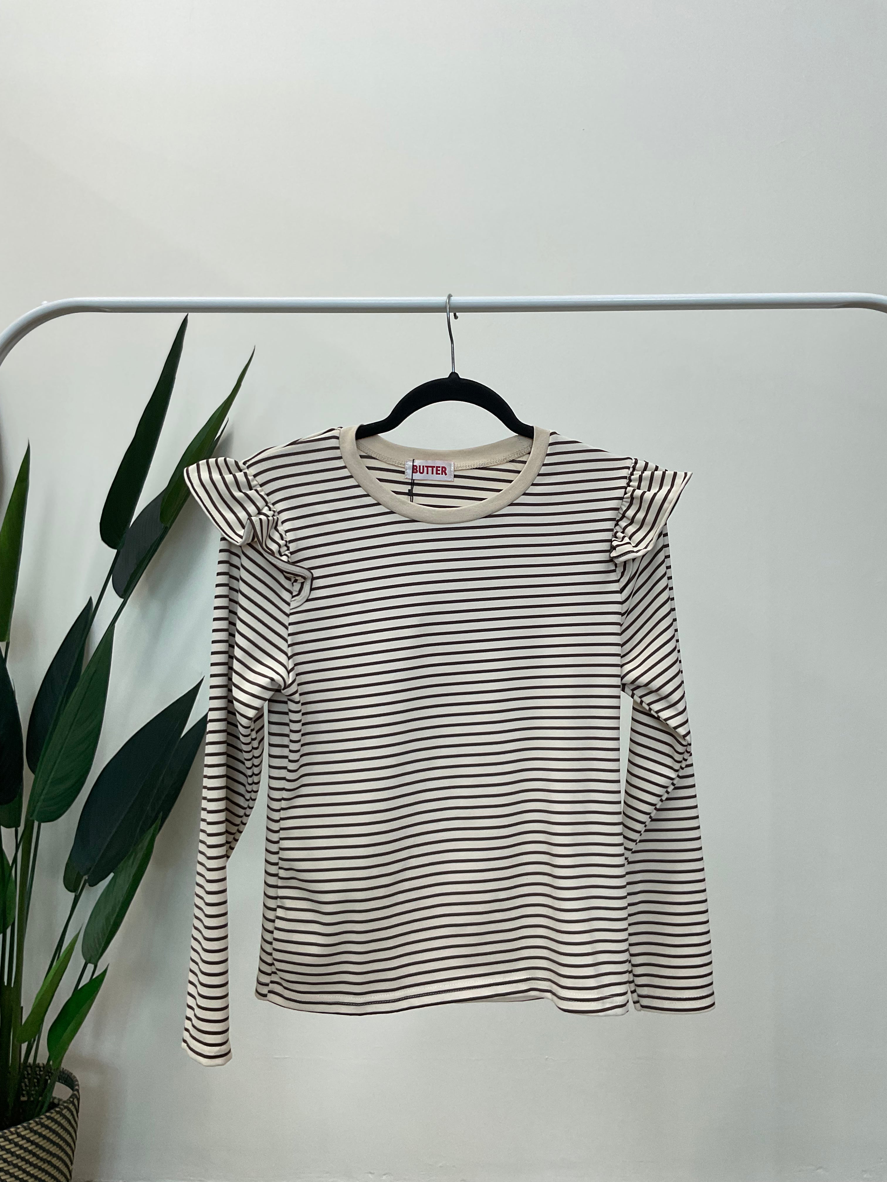 Puffy Striped Top