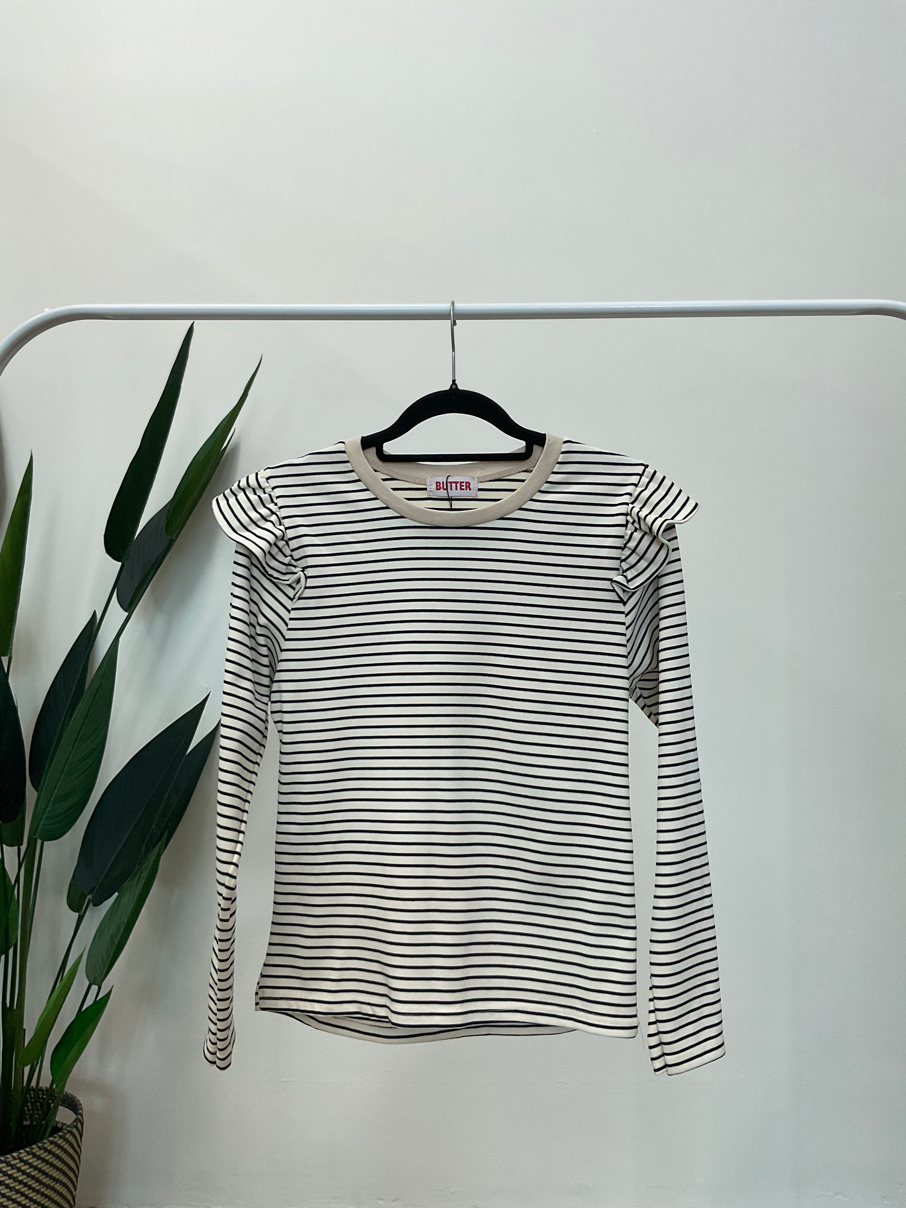 Puffy Striped Top