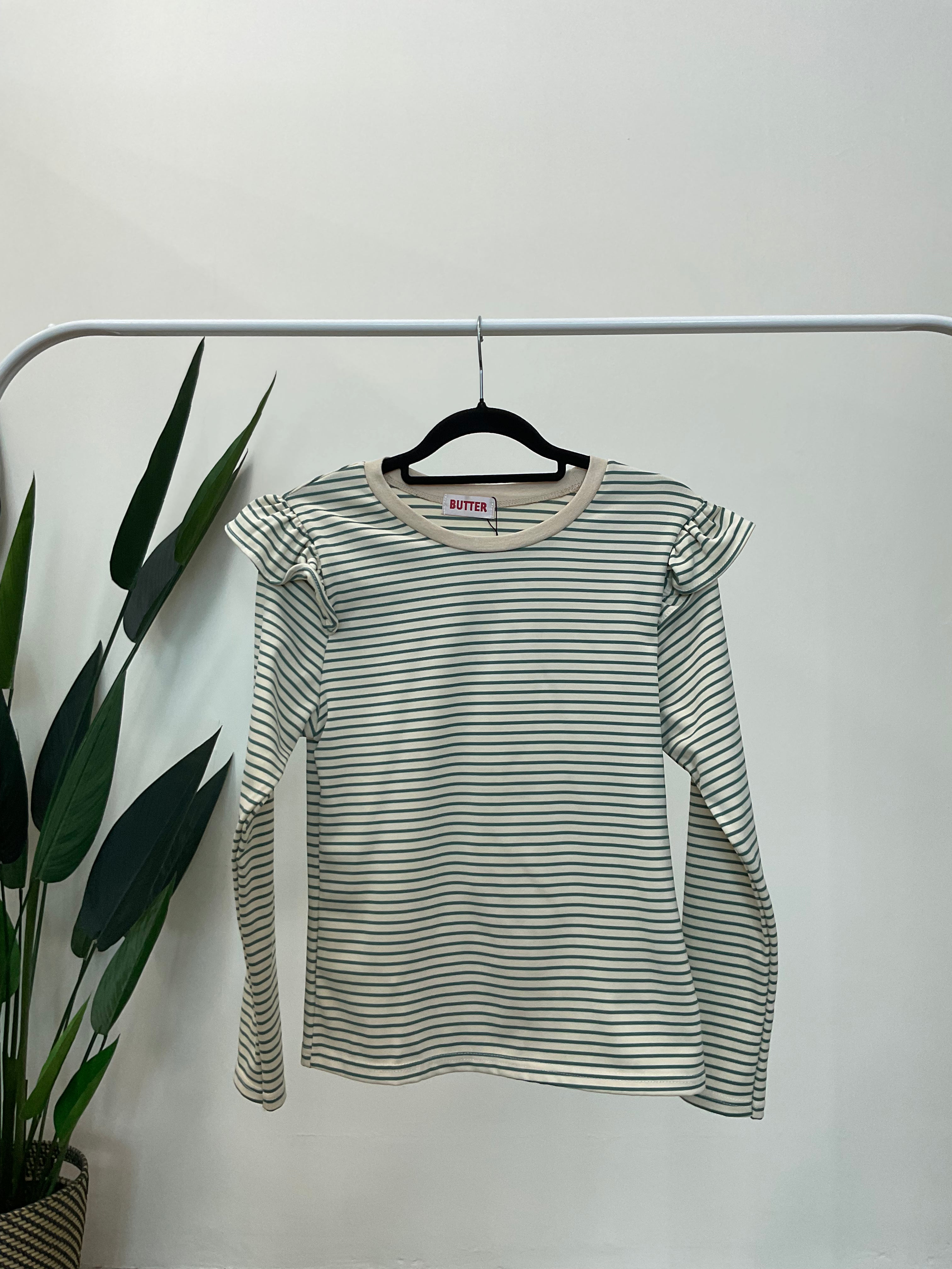 Puffy Striped Top
