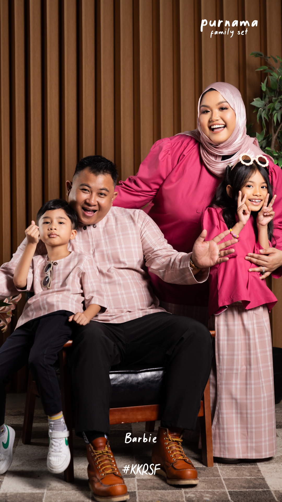 Purnama Family Raya Kurung Set