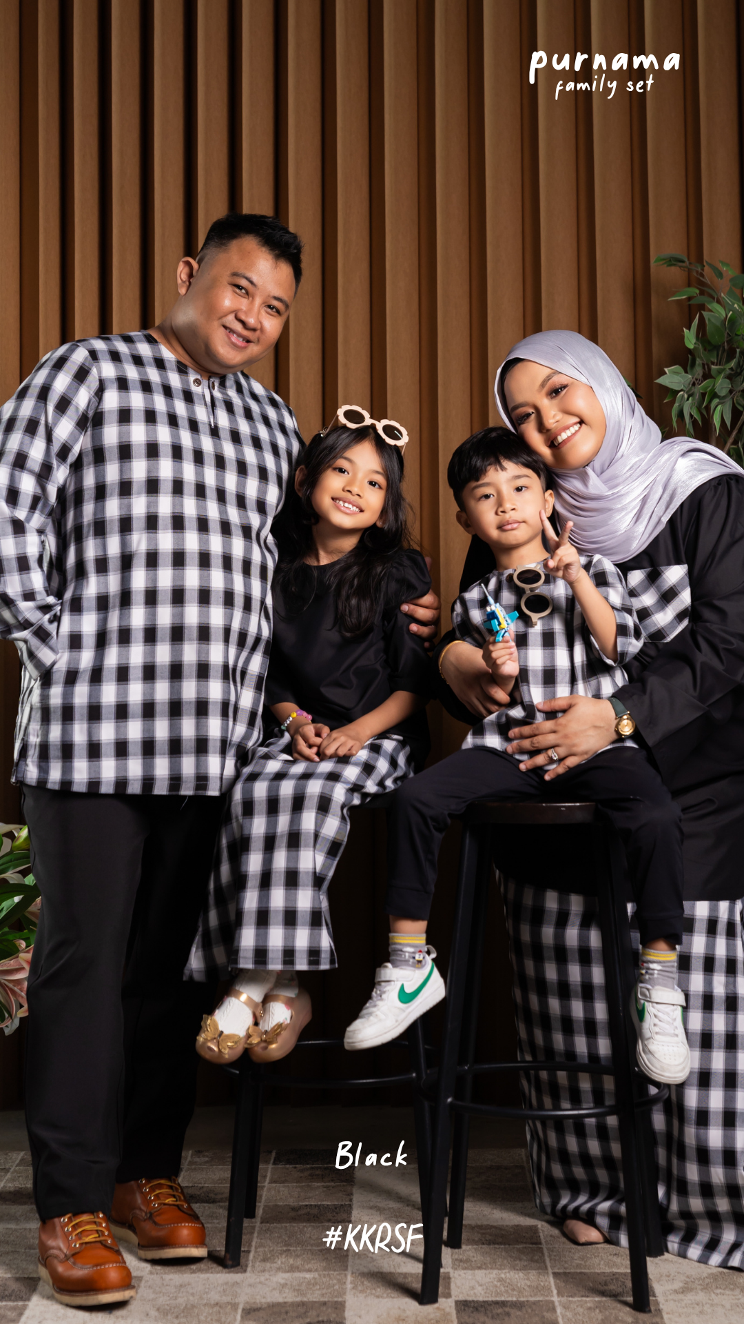 Purnama Family Raya Kurung Set