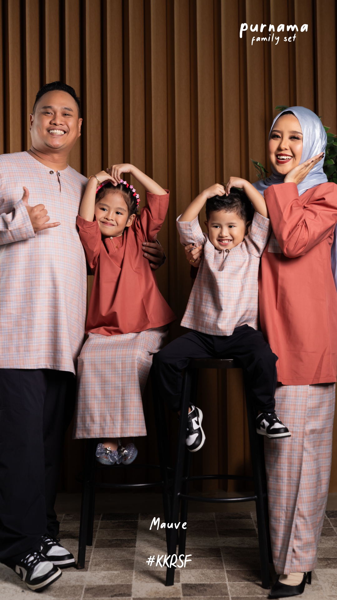 Purnama Family Raya Kurung Set
