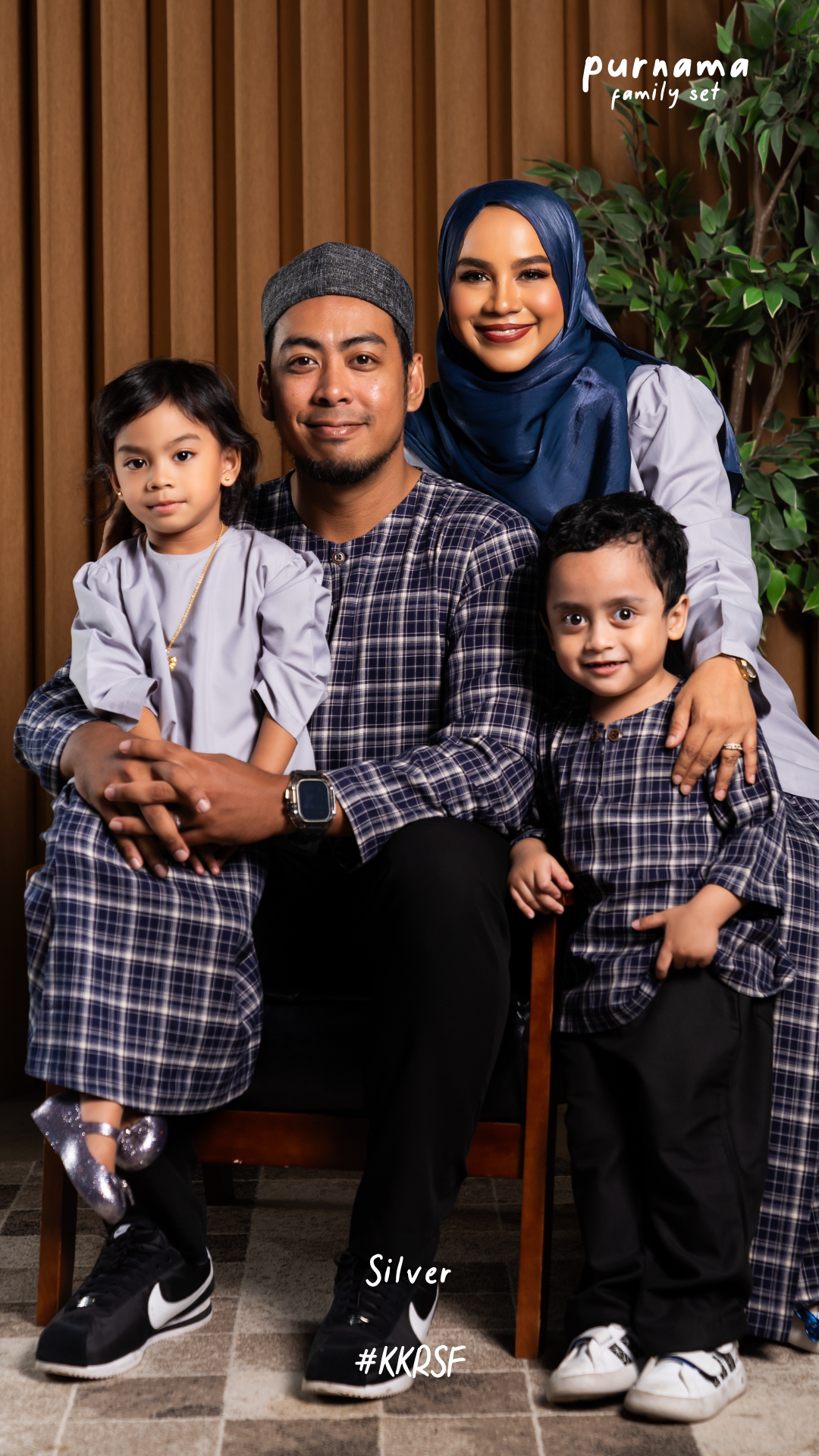 Purnama Family Raya Kurung Set