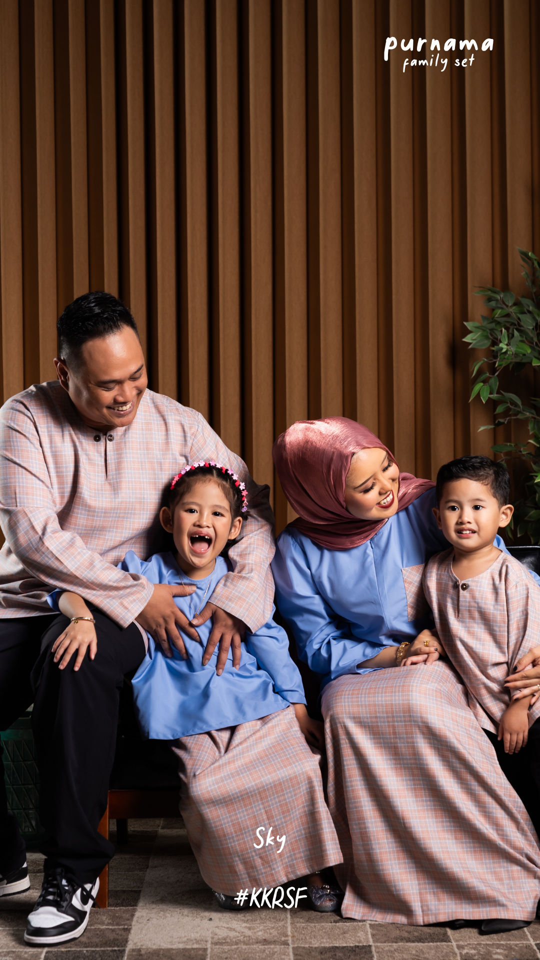 Purnama Family Raya Kurung Set