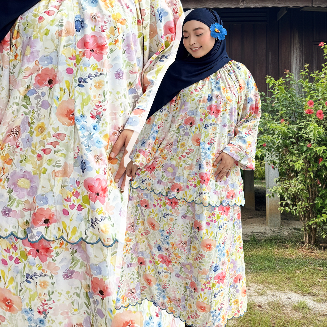 Rabia Sulam Airtech Skirtset