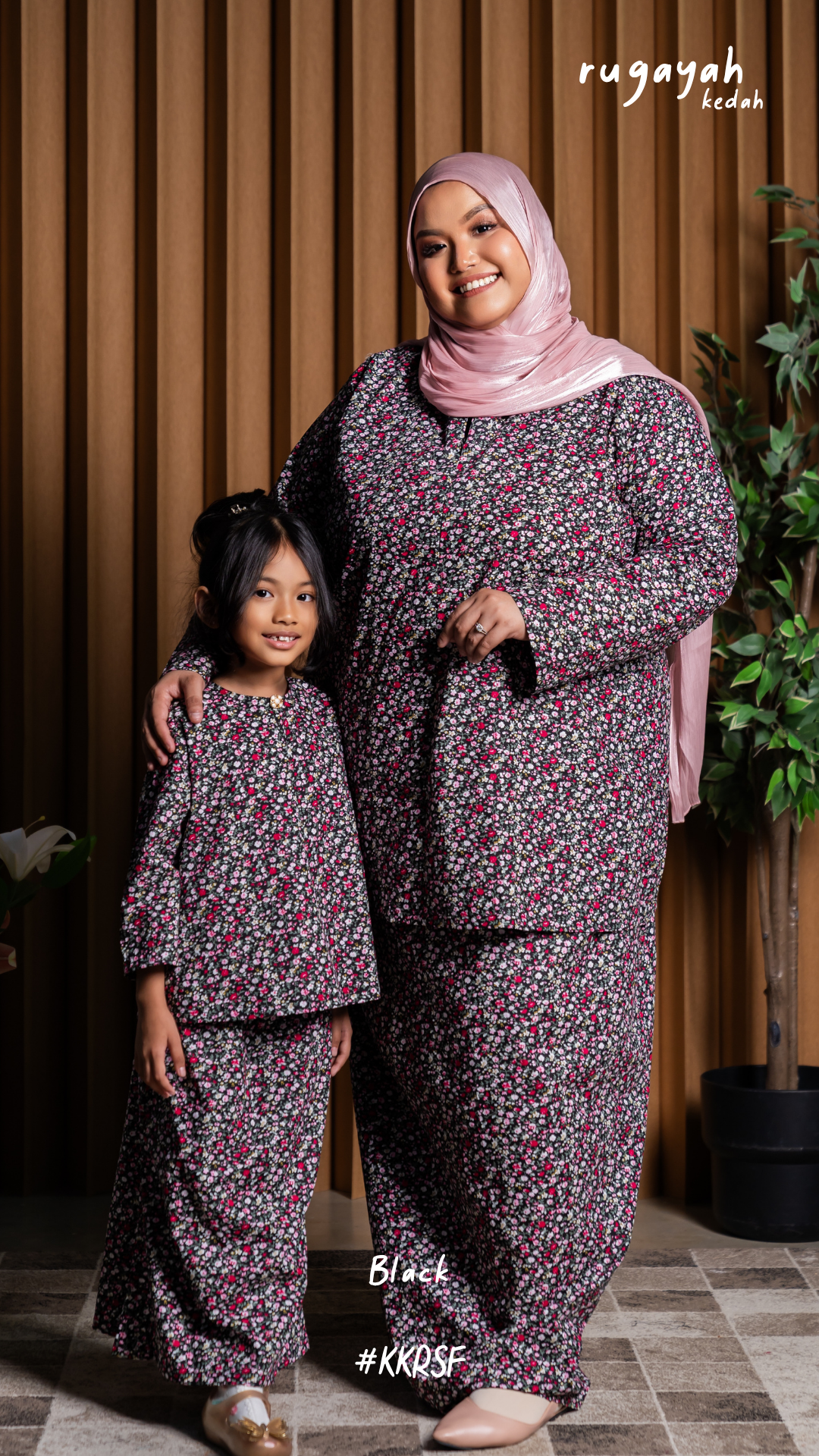 Rugayah Kurung Kedah Mom and Daughter Set