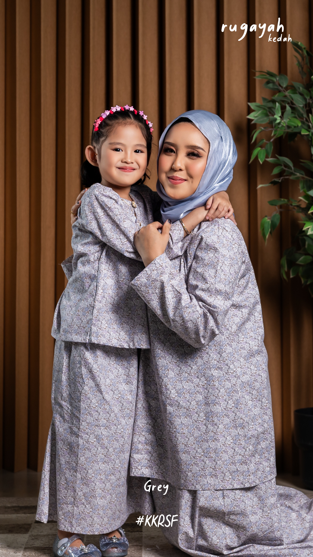 Rugayah Kurung Kedah Mom and Daughter Set