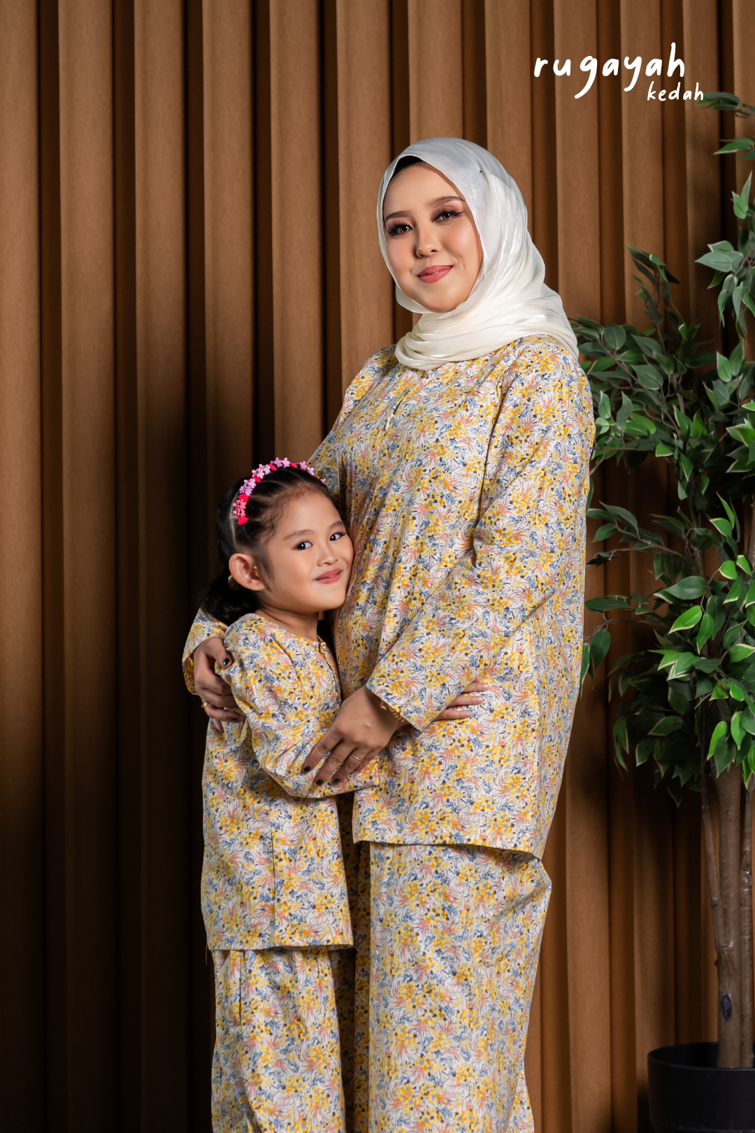 Rugayah Kurung Kedah Mom and Daughter Set