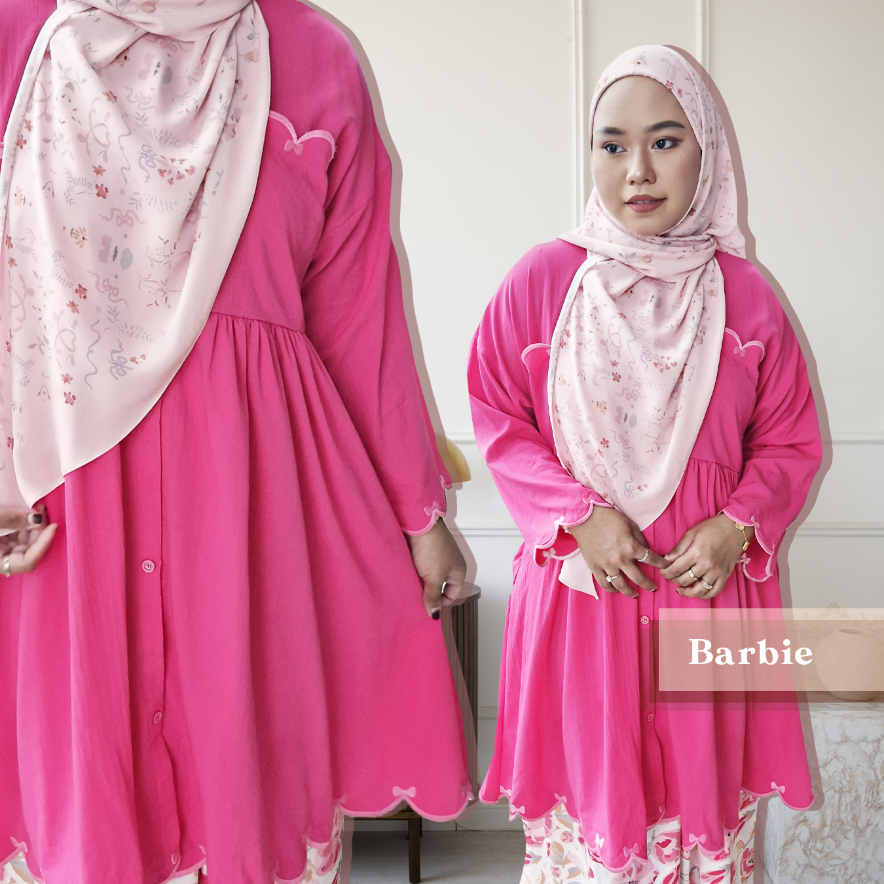 Suri Collared Midi with Sulam