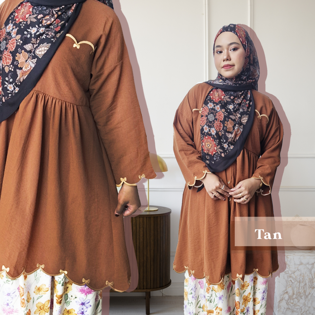 Suri Collared Midi with Sulam