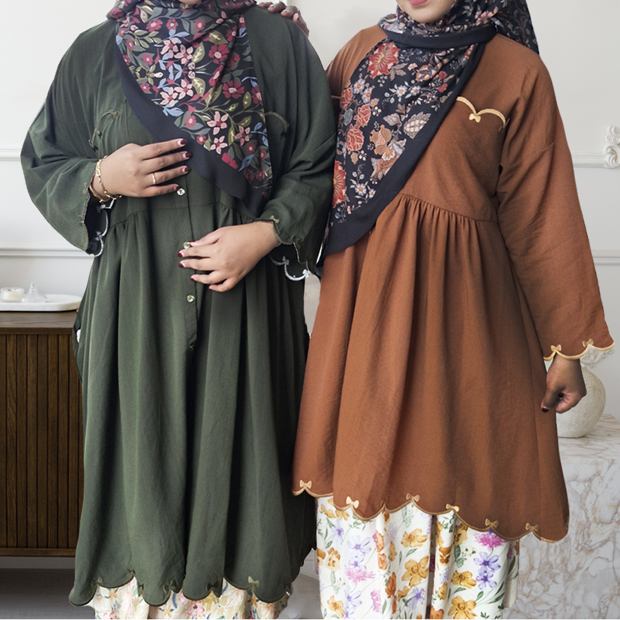 Suri Collared Midi with Sulam