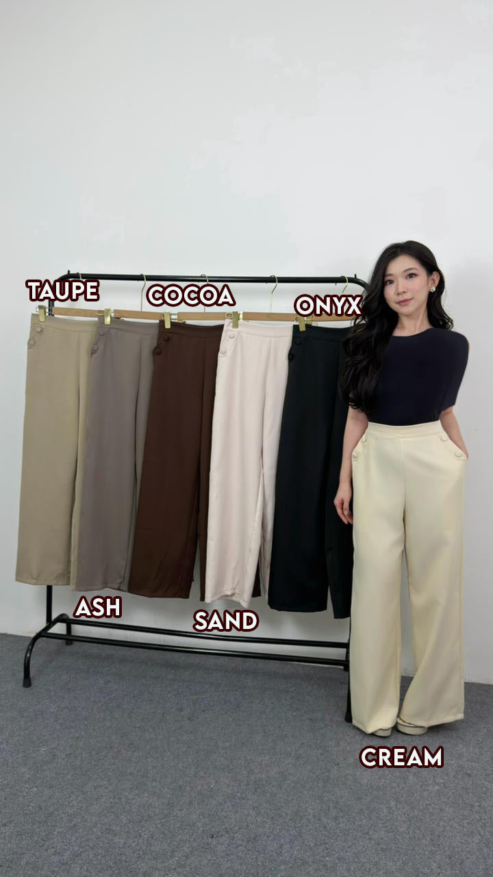 Wiyana Side Buttoned Pants